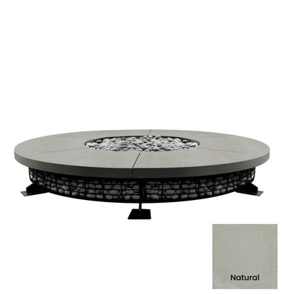 Prism Hardscapes Fuego 89"  Fire Table  - Free Cover ✓ | Outdoor Heat Direct 