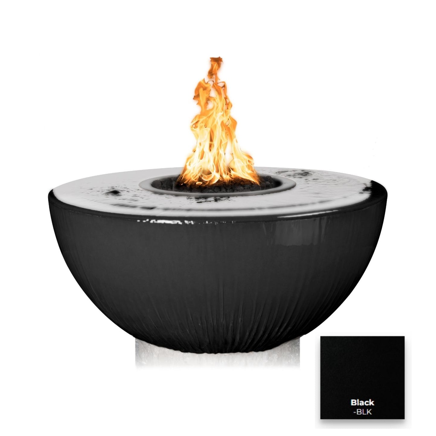 Sedona 360° Concrete Fire & Water Bowl - Free Cover ✓ [The Outdoor Plus]