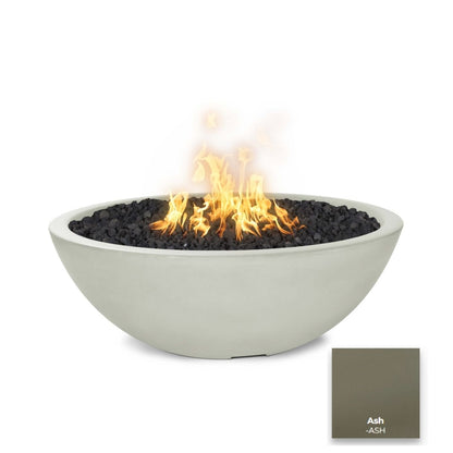 Sedona Concrete Fire Pit - Narrow Ledge - Free Cover ✓ [The Outdoor Plus] | Outdoor Heat Direct