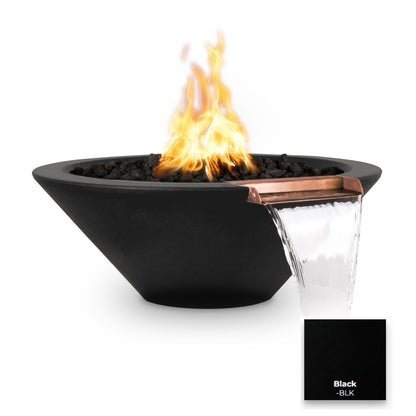 Cazo Concrete Fire & Water Bowl - Free Cover ✓ [The Outdoor Plus]