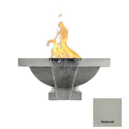 Fire & Water Bowl 31" Ibiza - Free Cover ✓ [Prism Hardscapes] | Outdoor Heat Direct