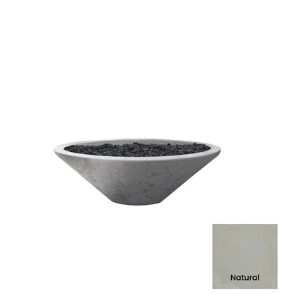 Fire Bowl 31" Embarcadero Pedestal - Free Cover ✓ [Prism Hardscapes]