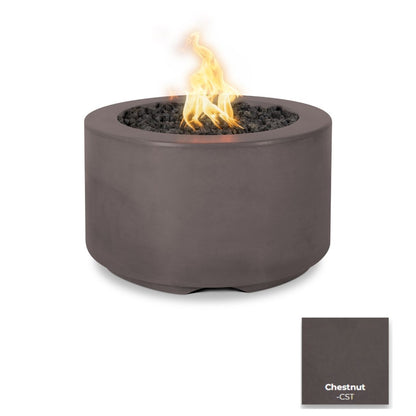 The Outdoor Plus 32" Florence Concrete Fire Pit + Free Cover