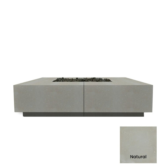 Prism Hardscapes Largo 72"  Fire Table  - Free Cover ✓ | Outdoor Heat Direct 