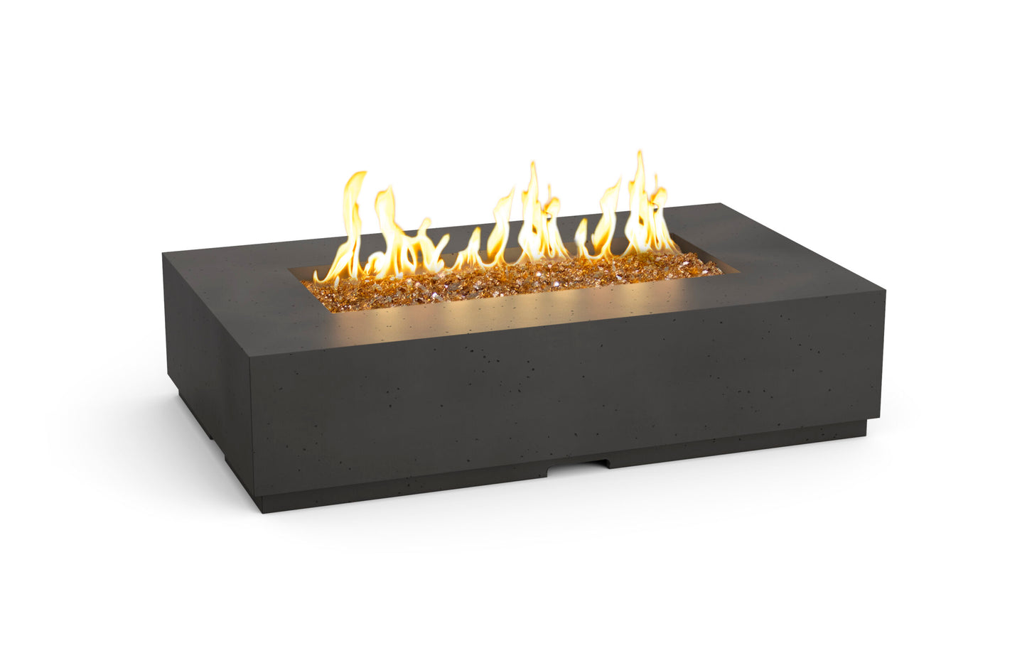 American Fyre Designs Legend Firetable in Black Lava | Outdoor Heat Direct