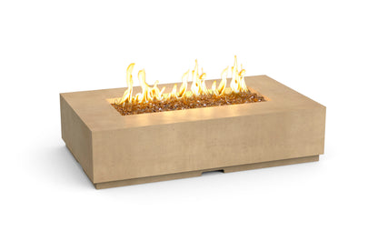 American Fyre Designs Legend Firetable in Café Blanco | Outdoor Heat Direct
