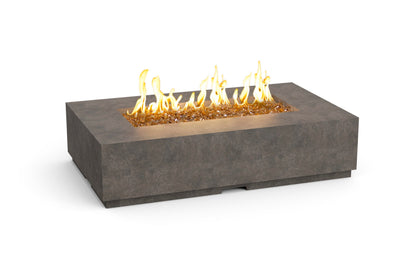 American Fyre Designs Legend Firetable with Electronic Ignition in Dark Basalt | Outdoor Heat Direct