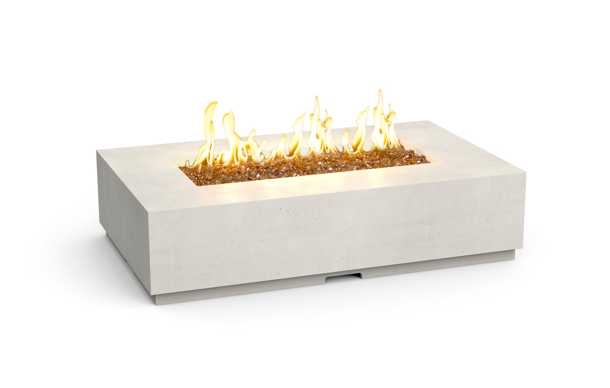 American Fyre Designs Legend Firetable in White Aspen | Outdoor Heat Direct