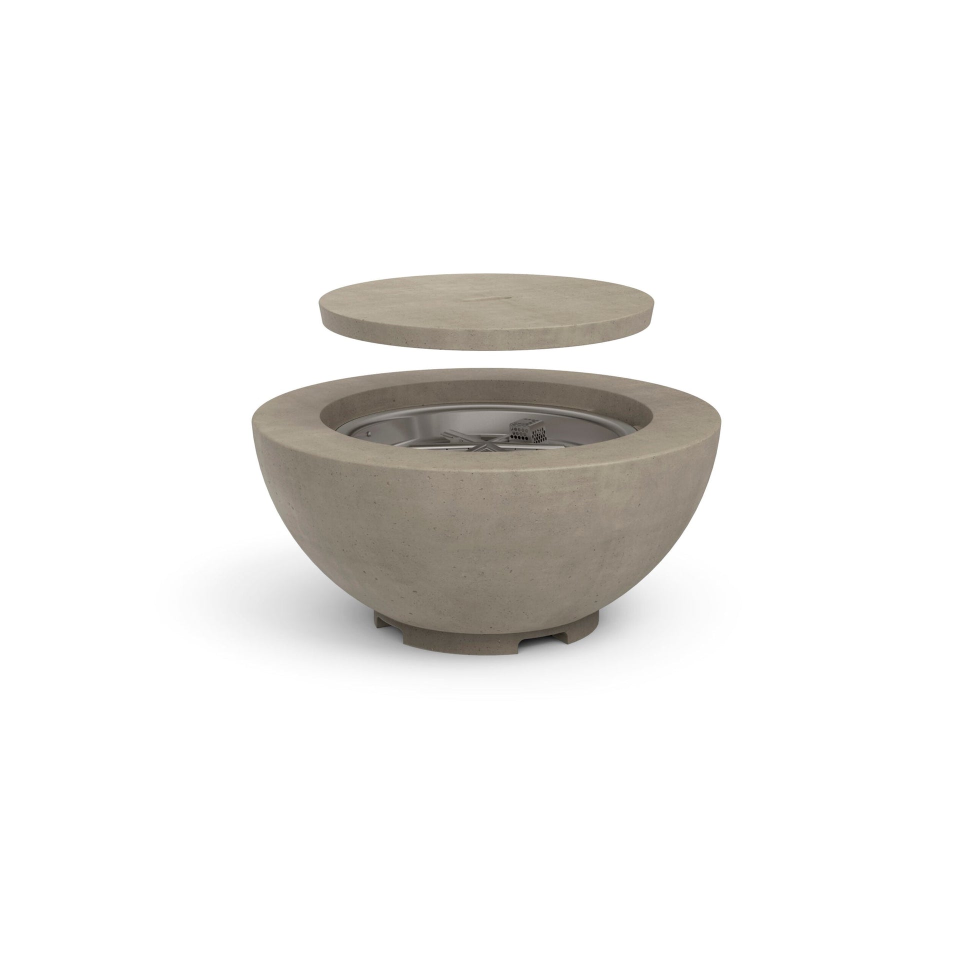 American Fyre Designs 32" Chat Fire Bowl - burner detail