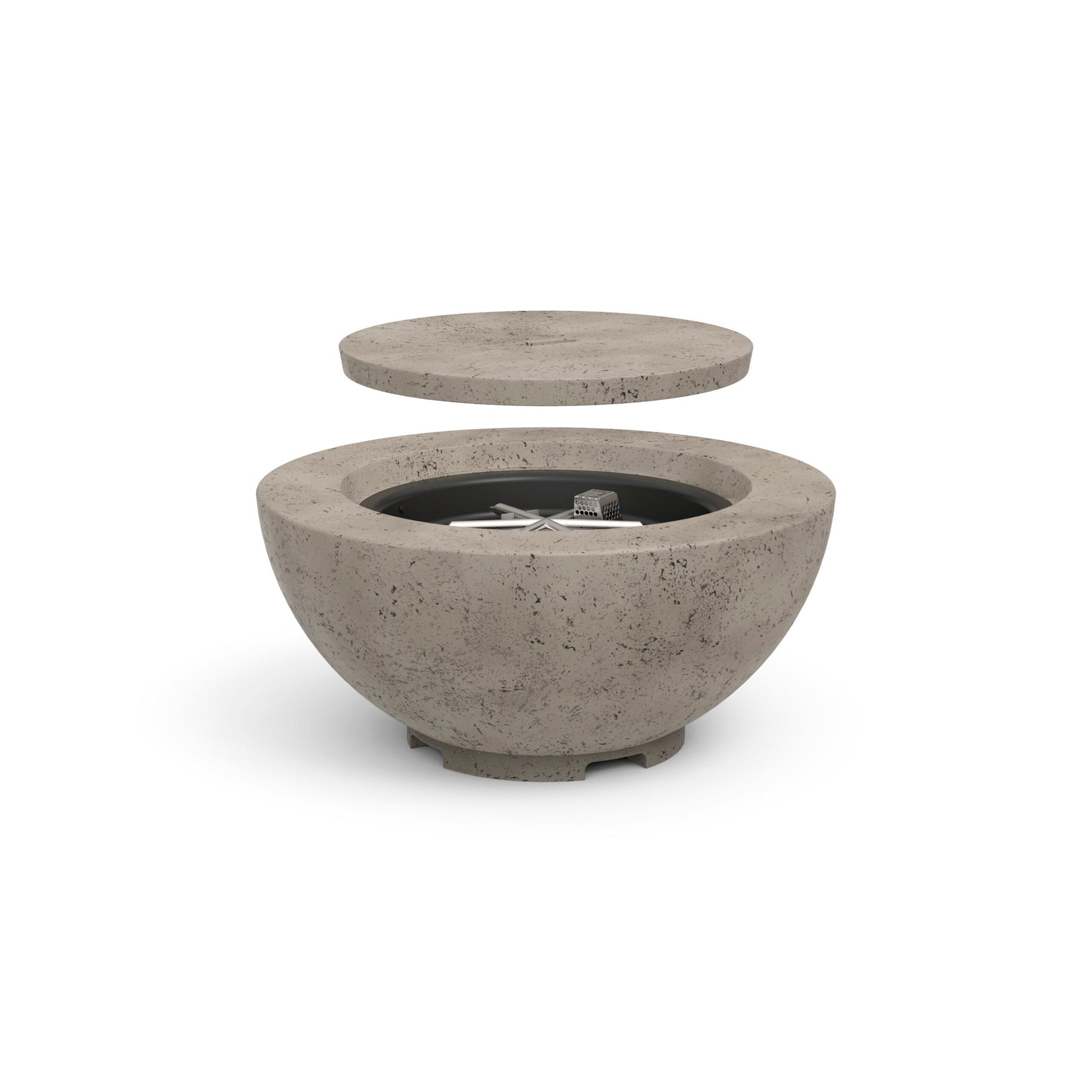 American Fyre Designs 32" Chat Fire Bowl with GFRC cover