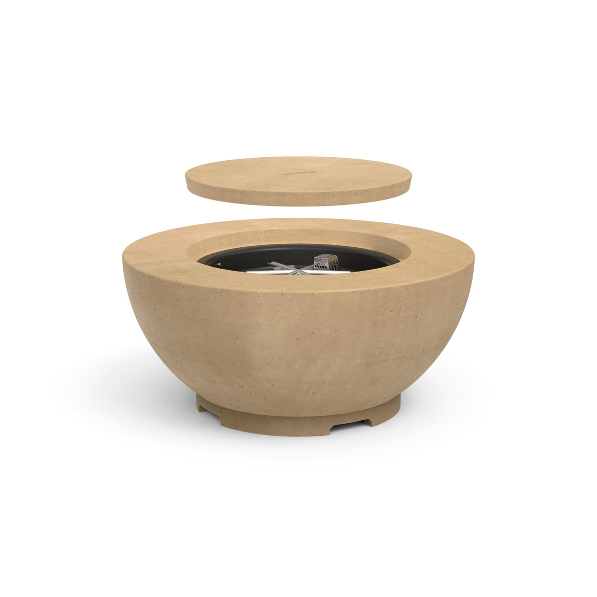 American Fyre Designs 36" Chat Fire Bowl with GFRC cover