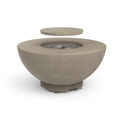 American Fyre Designs 48" Chat Fire Bowl - burner detail
