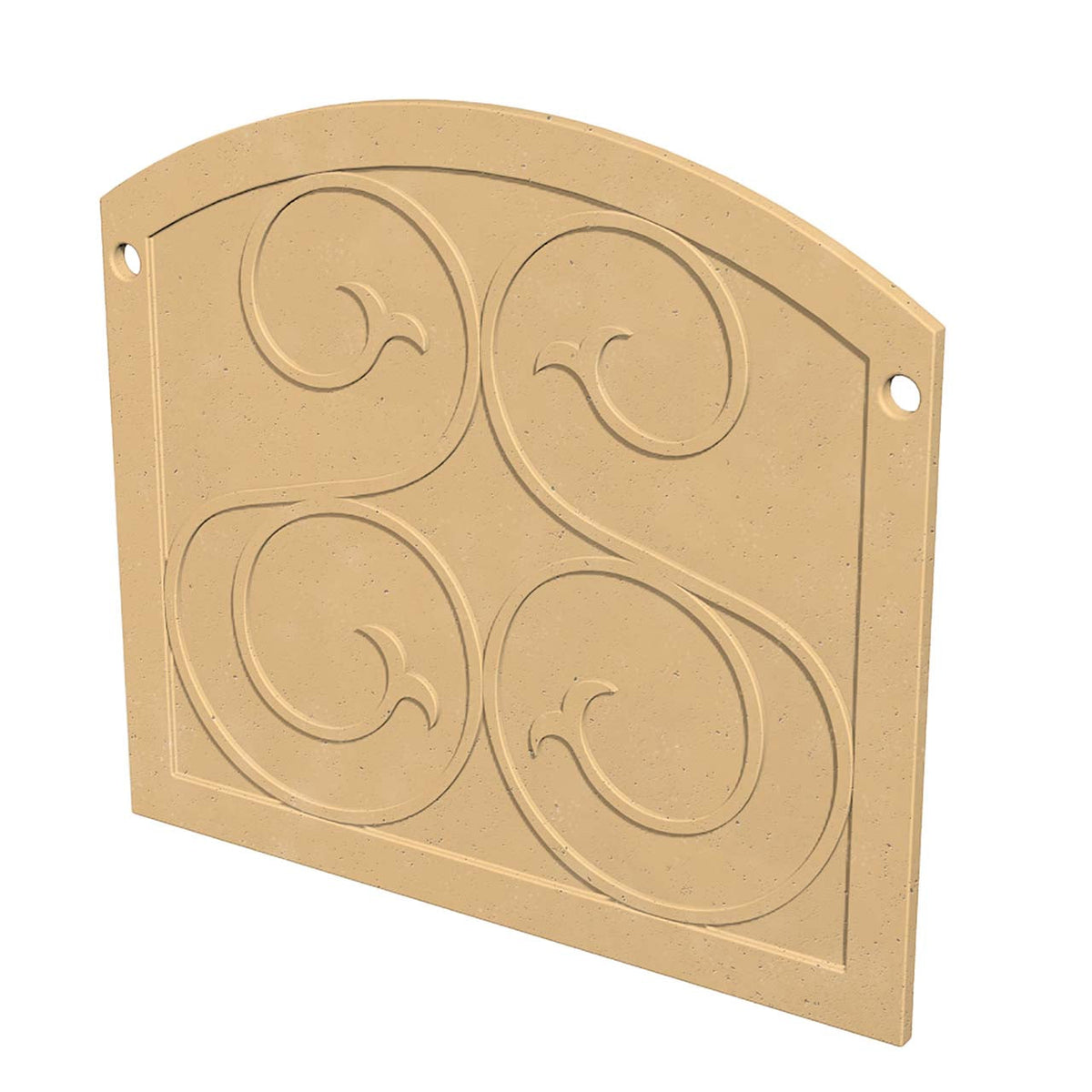 American Fyre Designs Arched GFRC Fireplace Protector Plate (8200)