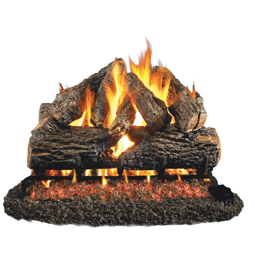 Gas Log Set and Burner Package for AFD Fireplaces
