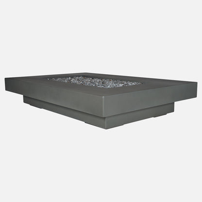 Fire by Design Midway Rectangle Slim Fire Pit - Product photo