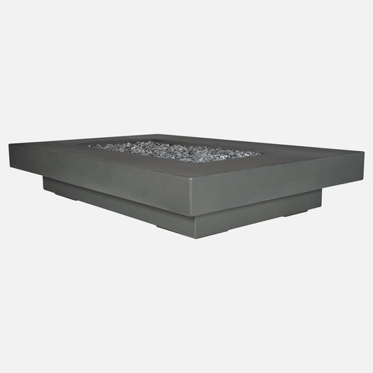 Fire by Design Midway Rectangle Slim Fire Pit - Product photo