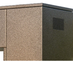 Williams Outdoor Fireplace - Powder Coated Metal by The Outdoor Plus | Outdoor Heat Direct