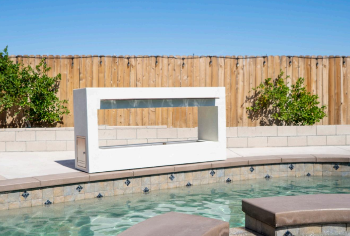 Williams Outdoor Fireplace - RTF (Ready to Finish) by The Outdoor Plus - Free Cover Included | Outdoor Heat Direct