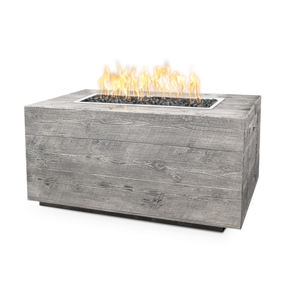 Catalina Wood Grain Fire Pit - Free Cover ✓ [The Outdoor Plus]