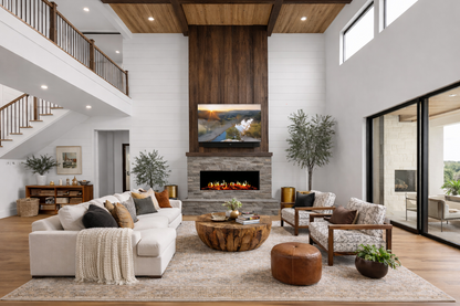 Modern Flames Orion V2 52" Multi Linear LCD Electric Fireplace - Outdoor Heat Direct
