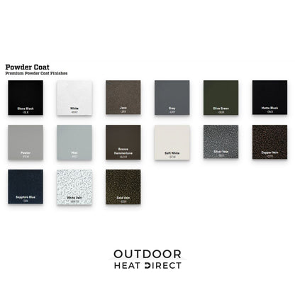The Outdoor Plus Seashore Metal Fire Table + Free Cover (Lead Time 2-3 weeks)