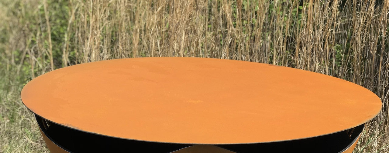 Steel Table Top Lid 51" [Fire Pit Art]