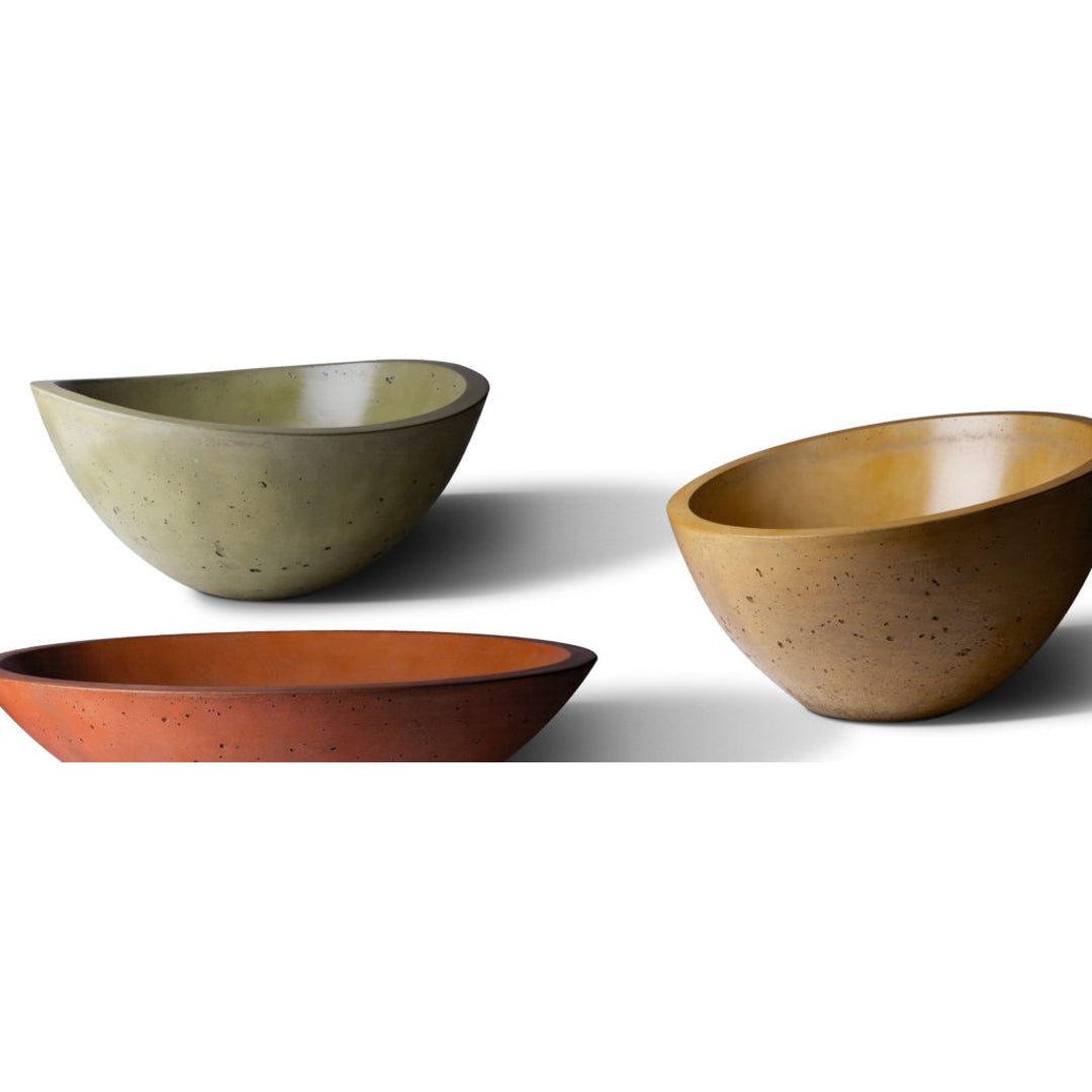 Ridgeline Conical Fire Basin (22"–34") — Bowl Only | Slick Rock Concrete | Outdoor Heat Direct