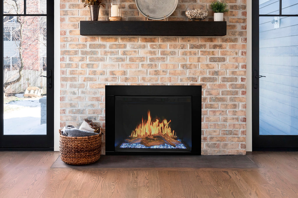Modern Flames Orion 54" Traditional Heliovision Electric Fireplace - Outdoor Heat Direct
