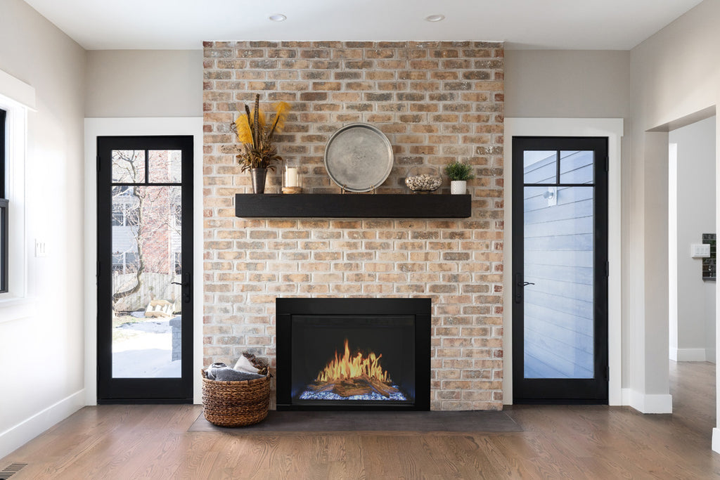 Modern Flames Orion 42" Traditional Heliovision Electric Fireplace - Outdoor Heat Direct