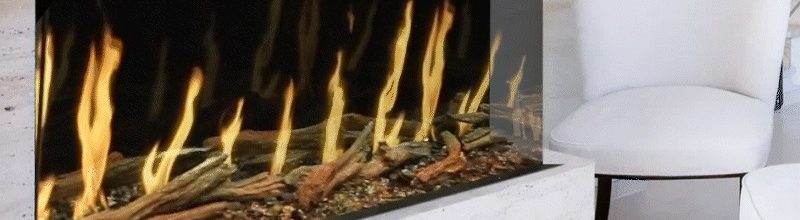 Modern Flames Orion Linear Tall Flames USB V3 Update - Outdoor Heat Direct