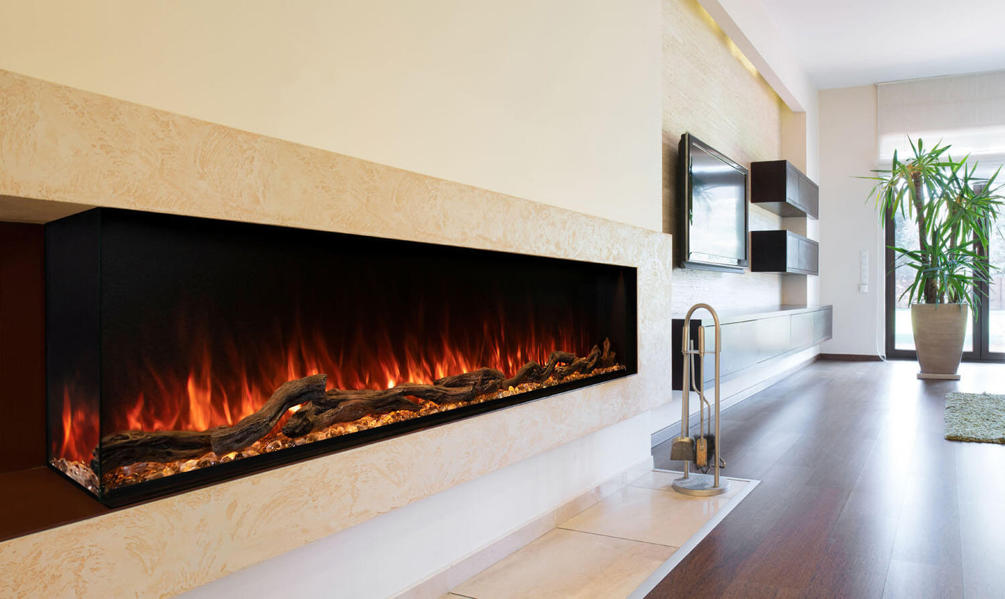 Modern Flames 120" Landscape Pro Multi-Sided Built-In (11.5" Deep - 120" x 16" Viewing) - Outdoor Heat Direct