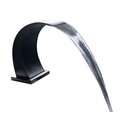 Designer Series Water Feature 5 - Scupper High Quality Powder Coat Finish by The Outdoor Plus | Outdoor Heat Direct