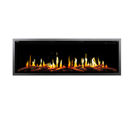 Modern Flames Orion V2 100" Slim Linear LCD Electric Fireplace - Outdoor Heat Direct