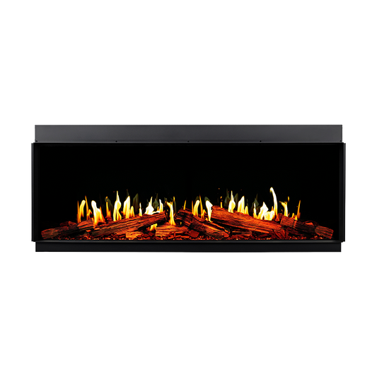 Modern Flames Orion V2 60" Multi Linear LCD Electric Fireplace - Outdoor Heat Direct