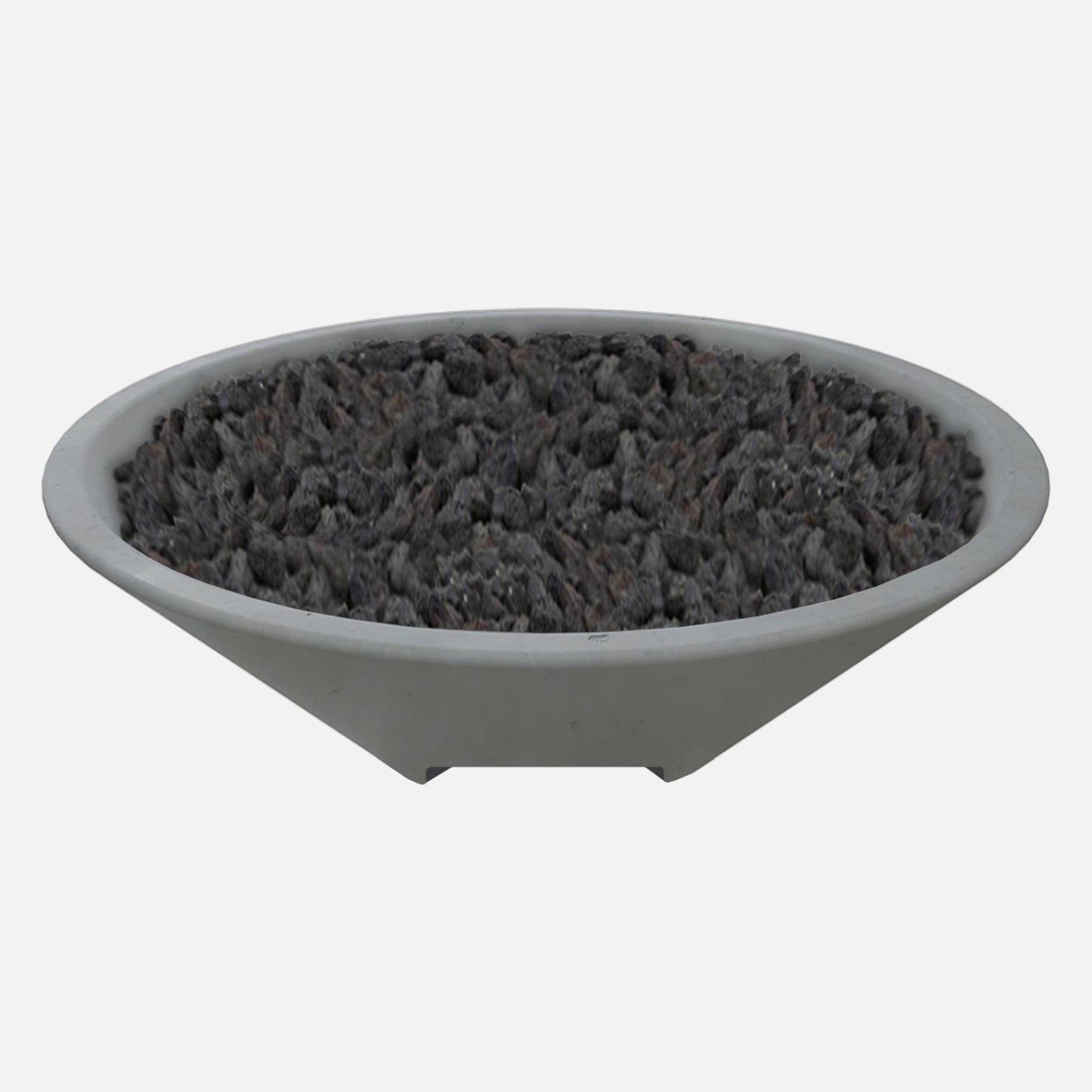 Fire by Design GFRC Round Oblique Fire & Water Bowl - Product photo