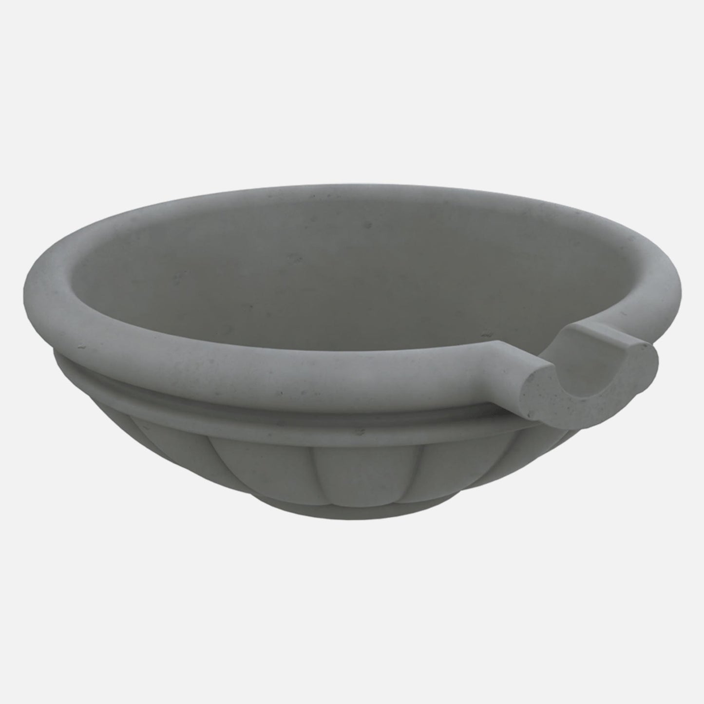 Fire by Design GFRC Tuscany Scupper Fire & Water Bowl - Product photo