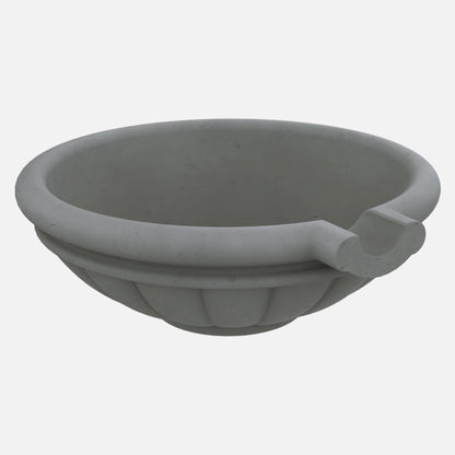 Fire by Design GFRC Tuscany Scupper Fire & Water Bowl - Product photo