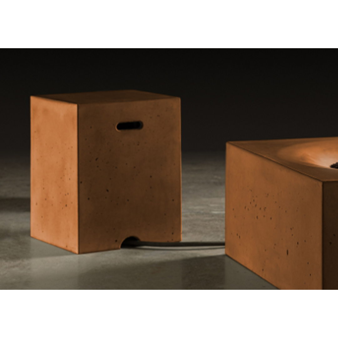 Slick Rock Concrete Propane Tank Cover | Slick Rock Concrete | Outdoor Heat Direct