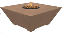 Load image into Gallery viewer, GFRC Oblique Square Fire Table /Match Ignition  - Free Cover ✓ [Fire by Design]