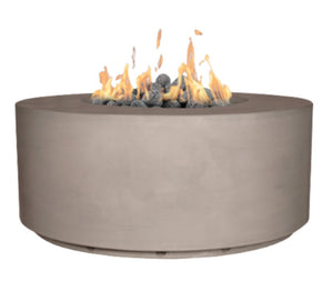 Manhattan Cilinder Fire Pit with Electronic Ignition - Free Cover ✓ [Fire by Design]