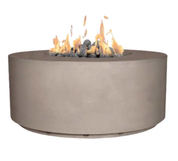 Manhattan Cilinder Fire Pit with Match Ignition - Free Cover ✓ [Fire by Design]