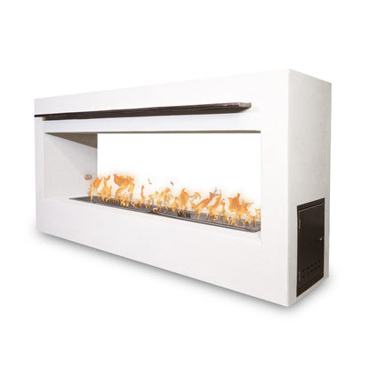 Williams Outdoor Fireplace with Scupper - RTF (Ready to Finish) by The Outdoor Plus