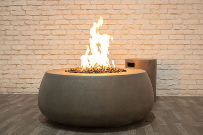 Prism Hardscapes Dune Fire Bowl + Free Cover | Outdoor Heat Direct 