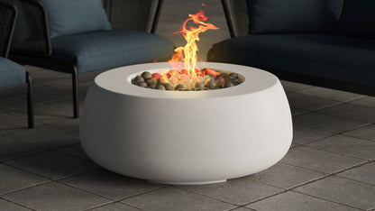 Prism Hardscapes Dune Fire Bowl + Free Cover | Outdoor Heat Direct 