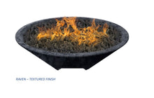 Load image into Gallery viewer, GFRC Round Oblique Fire Bowl / Match Ignition - Free Cover ✓ [Fire by Design]