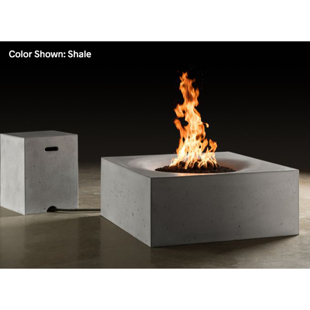 Horizon 36" Fire Table Basin — Table Only | Slick Rock Concrete | Outdoor Heat Direct