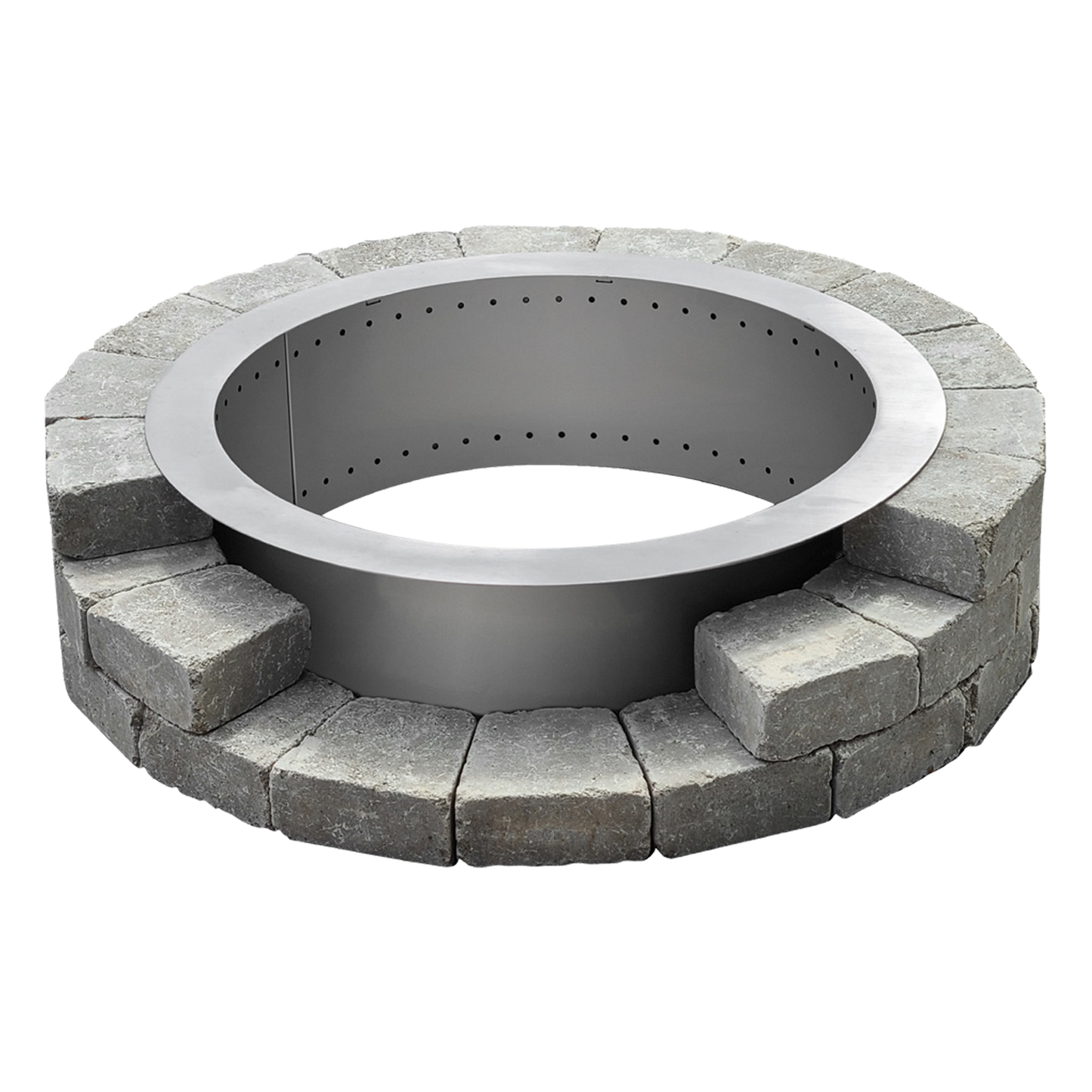 Firegear LUME smokeless wood fire pit insert | Outdoor Heat Direct