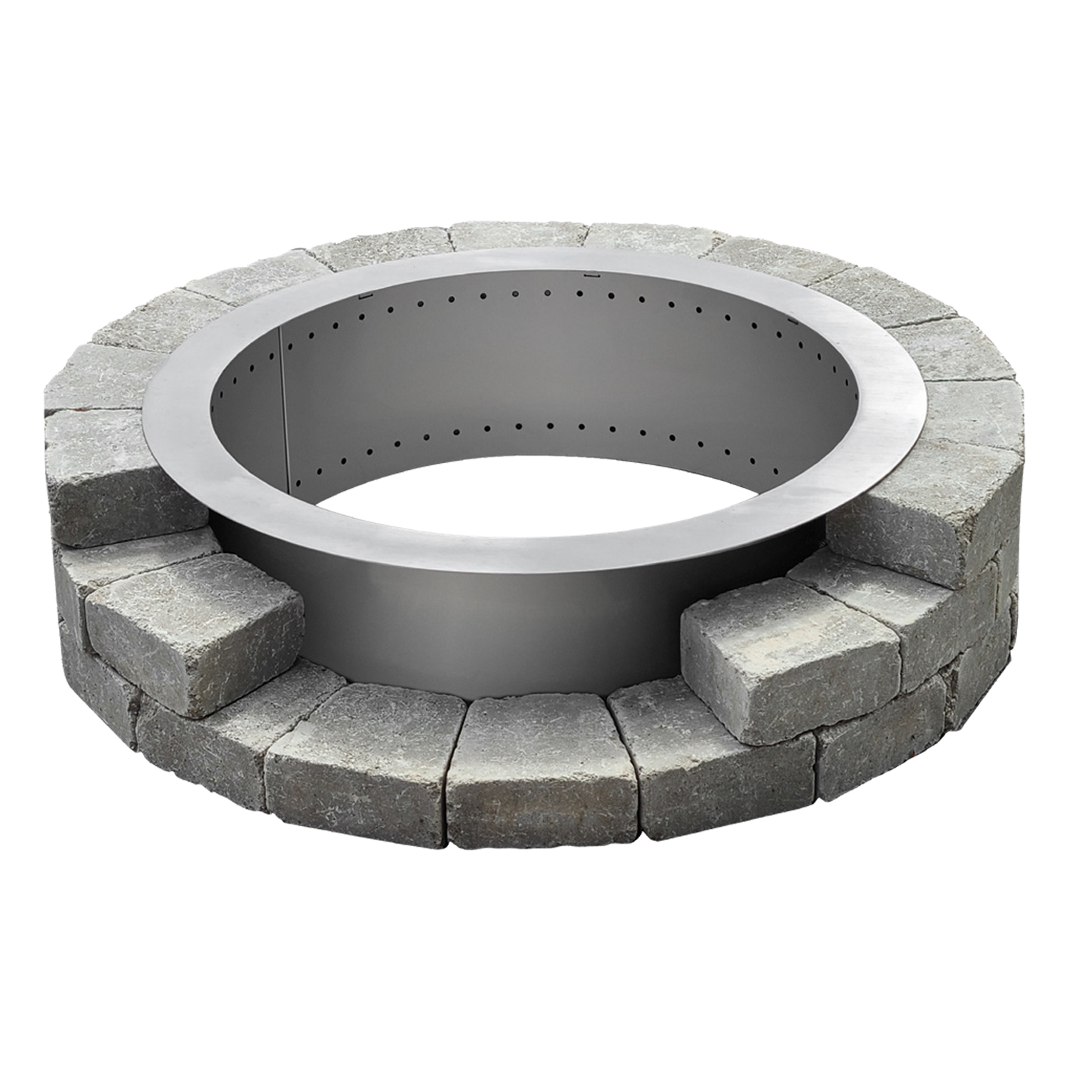 Firegear LUME smokeless wood fire pit insert | Outdoor Heat Direct