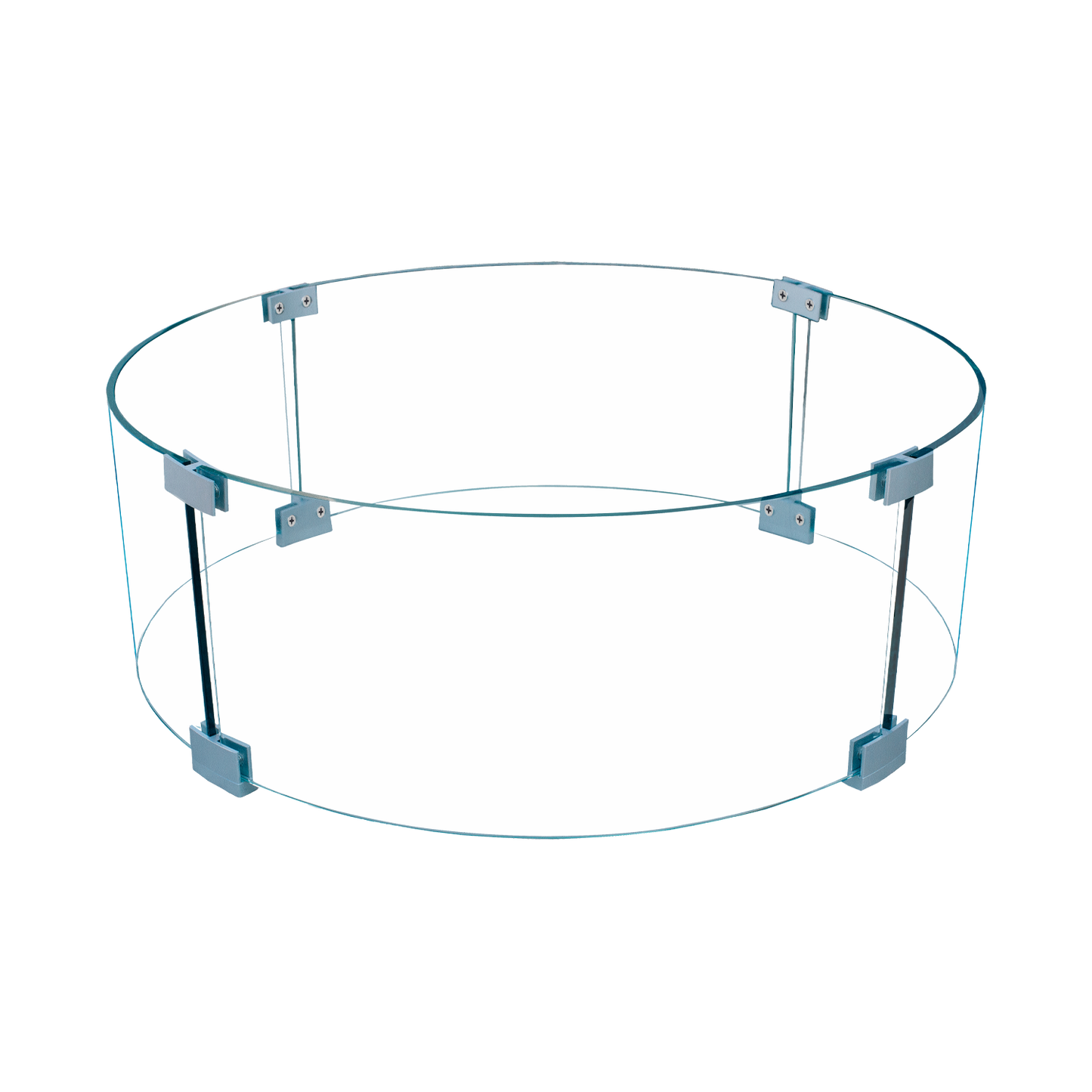 Firegear tempered glass wind guard | Outdoor Heat Direct