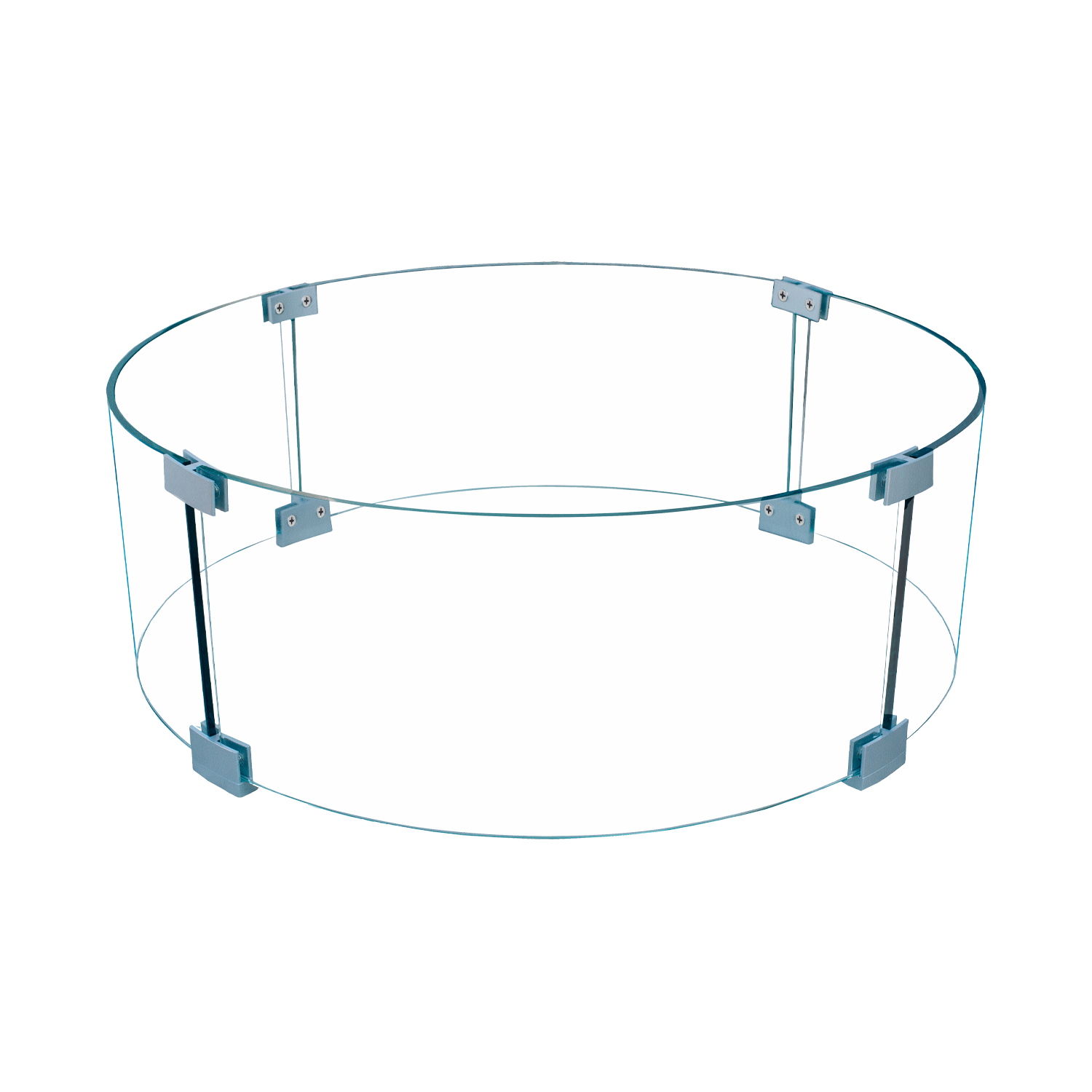 Firegear tempered glass wind guard | Outdoor Heat Direct